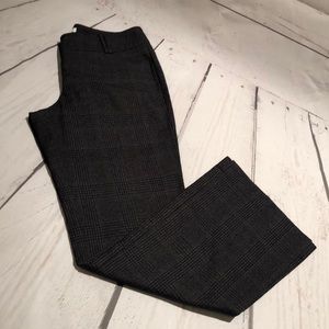 New York and Company Size 8 Plaid Trousers